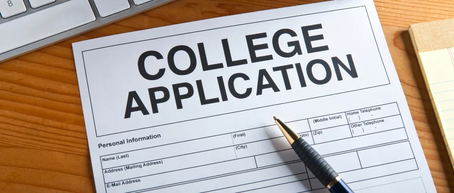 College application resume