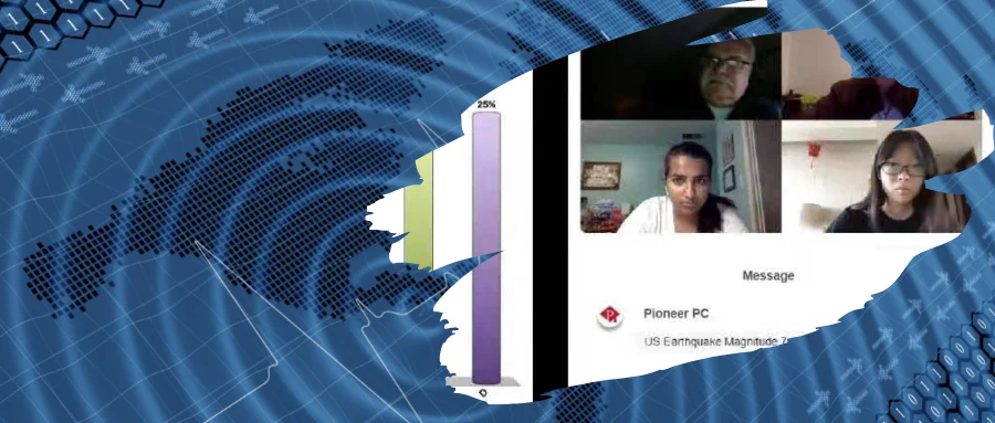 Pioneer Professor Continues Teaching While Earthquake Rattles His Chair in Southern California
